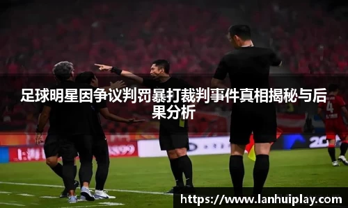 足球明星因争议判罚暴打裁判事件真相揭秘与后果分析